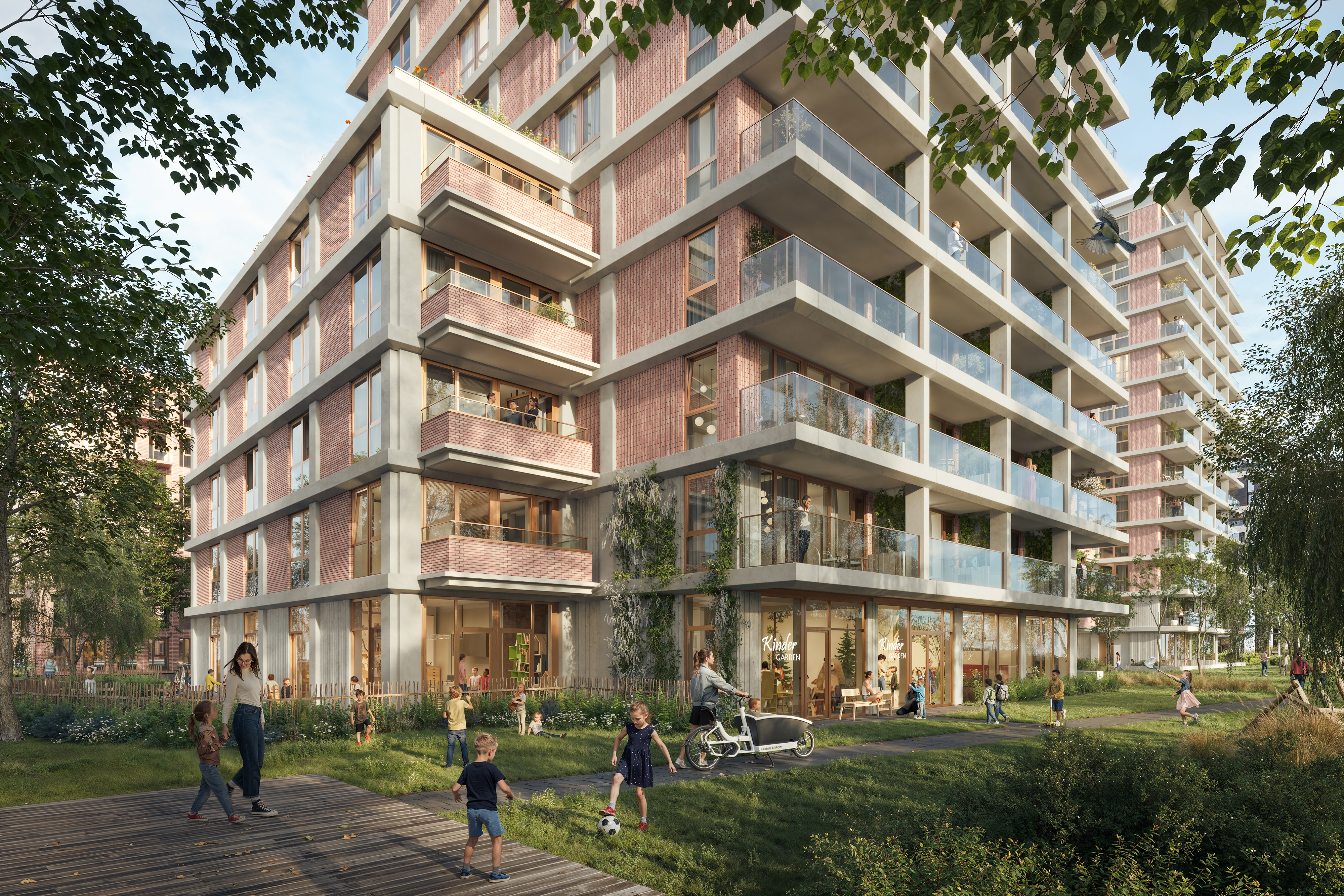 Kinderopvang naast Conrad: zorgeloos wonen voor het hele gezin