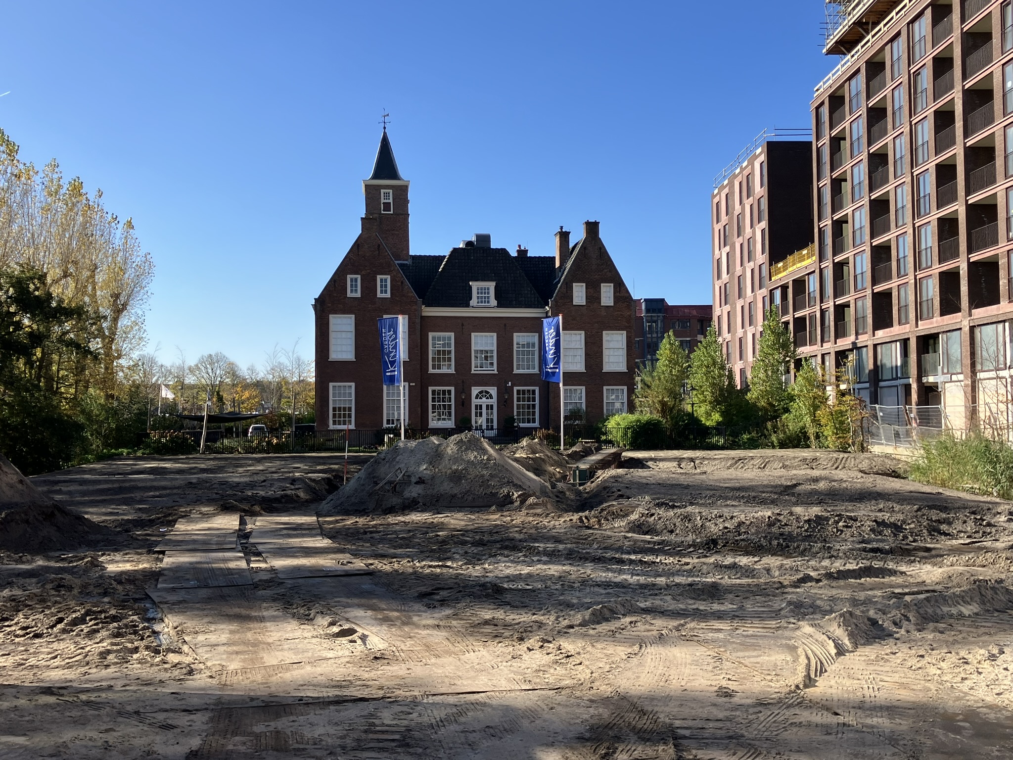 Meer groen in de Binckhorst: De nieuwe kasteeltuin