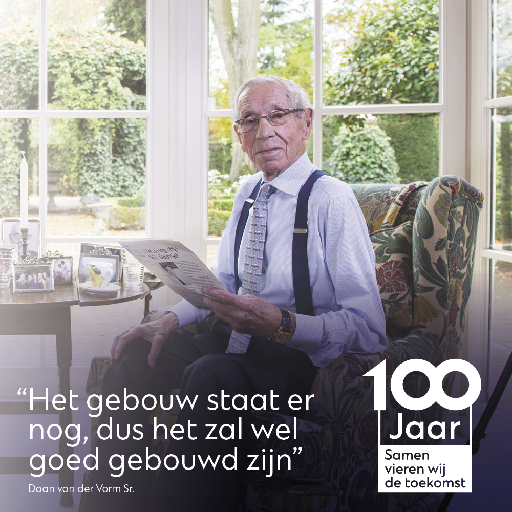 VORM 100 jaar. Daan van der VORM sr.