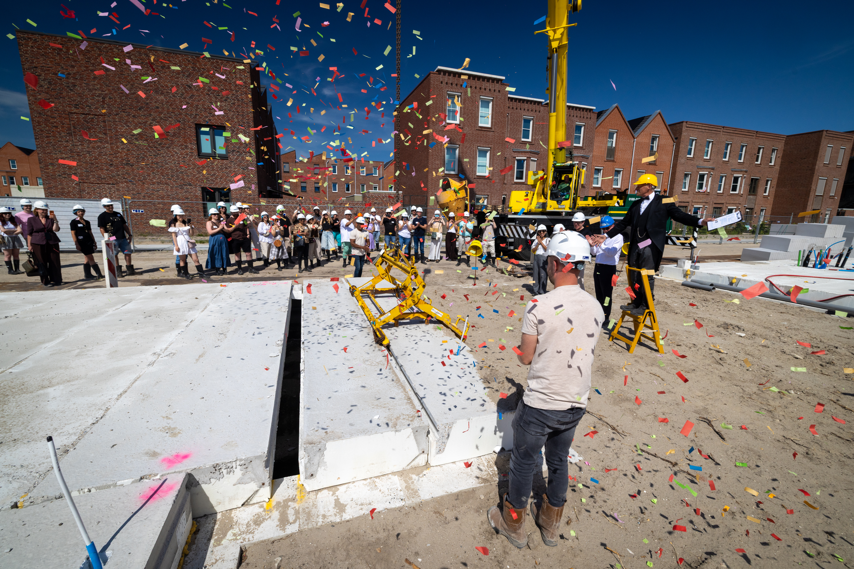 Feestelijke start bouw voor New Brooklyn Bridge!