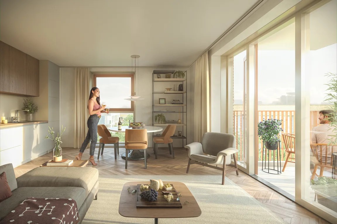 Woningtype A - Driekamer appartement
