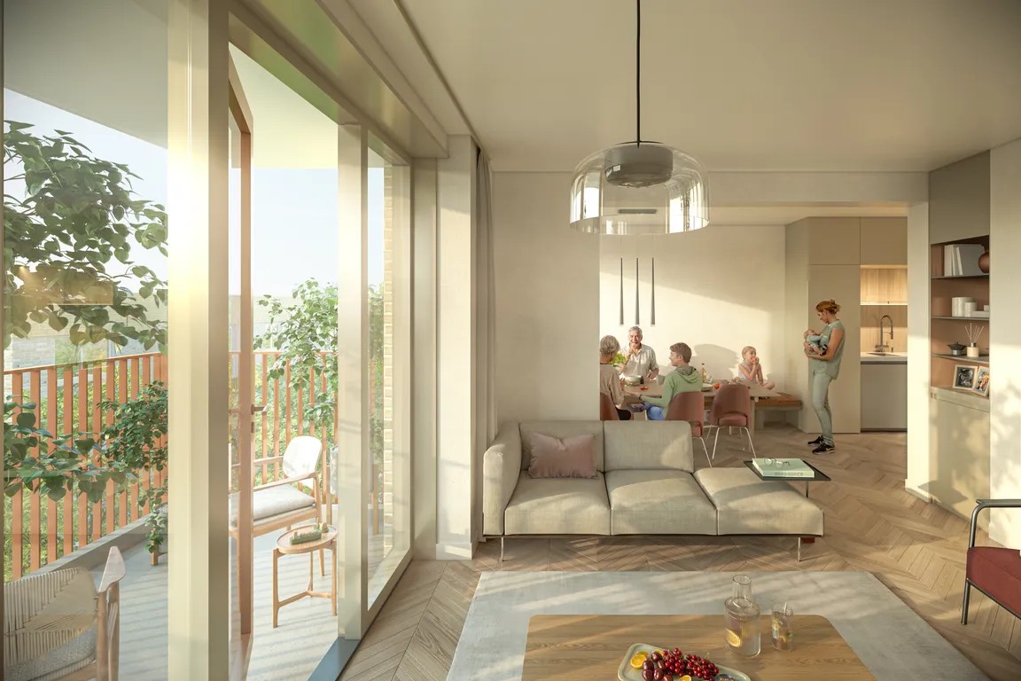 Woningtype C - Driekamer appartement
