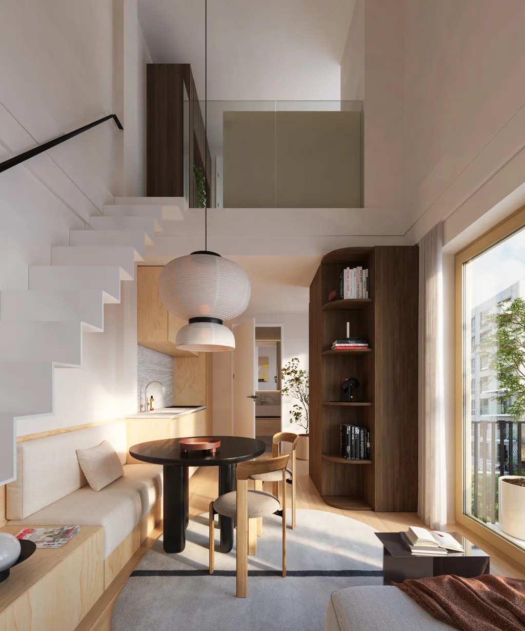 Blok C: Daktuin-Loft