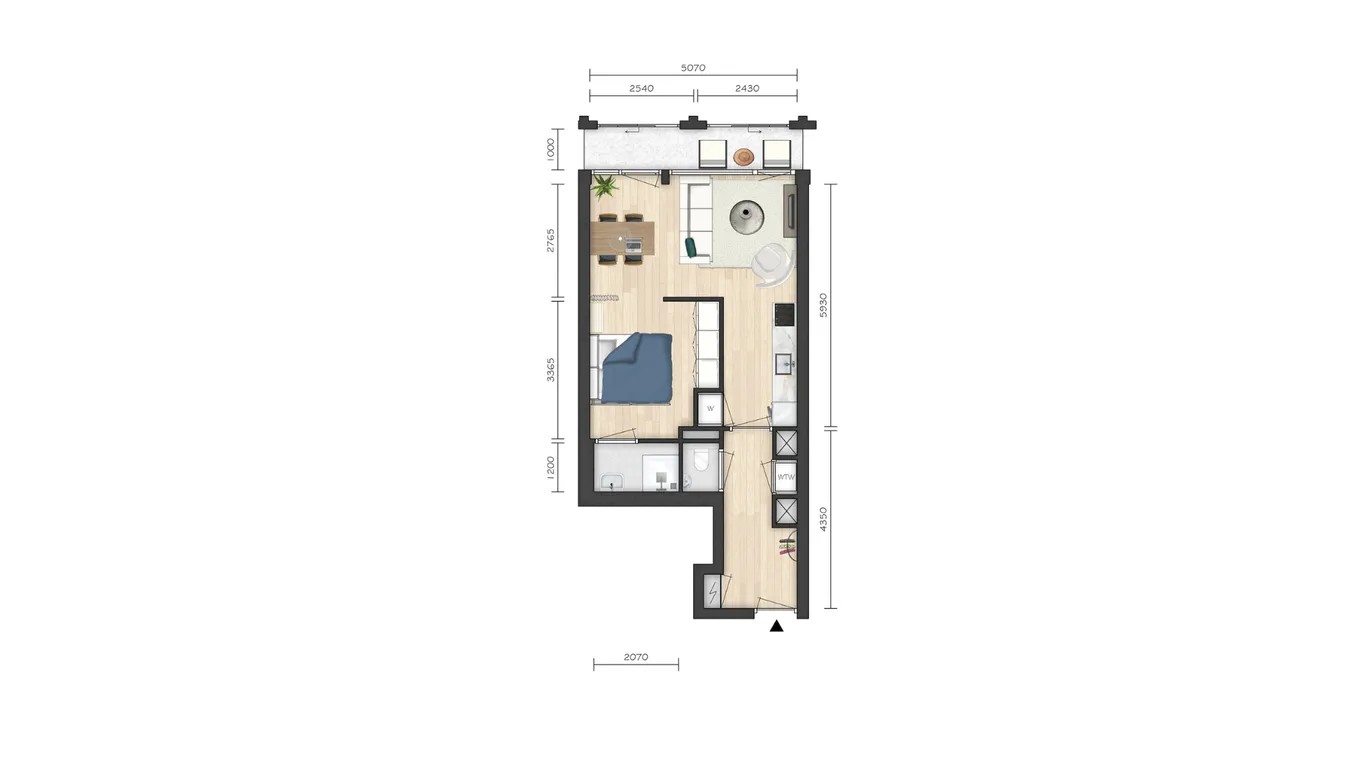 Tussenappartement A8, A9 & A10
